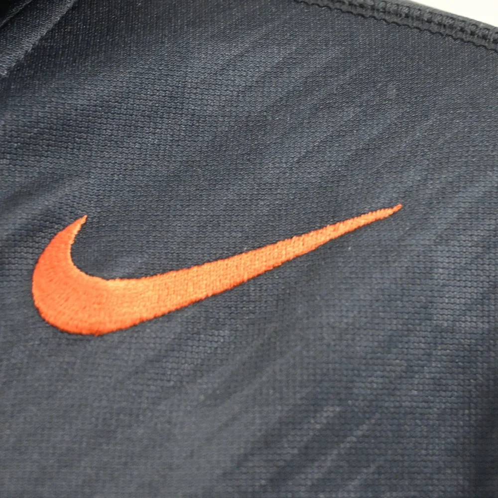 Nike Full Zip Hoodie Mens Medium Dark Blue Therma-Fit Training Sweatshirt